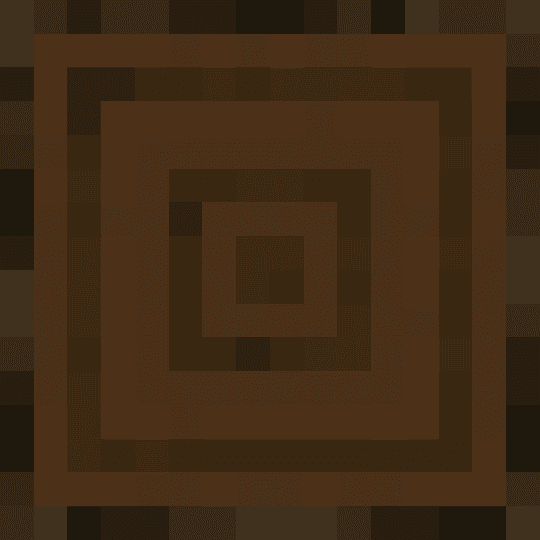 Valikon taustalla kuva minecraft puusta